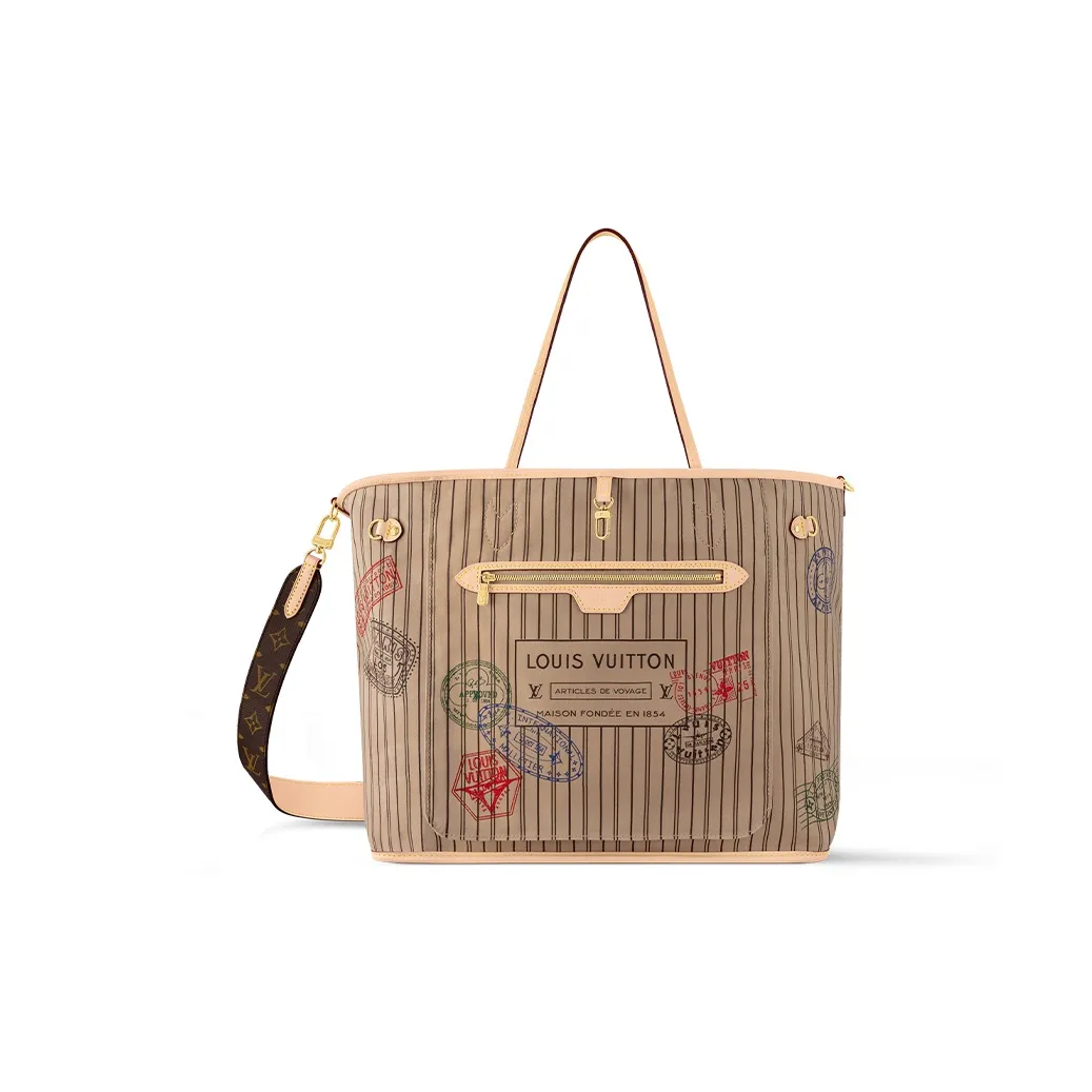 LOUIS VUITTON Neverfull Bandoulière Inside Out Gm
