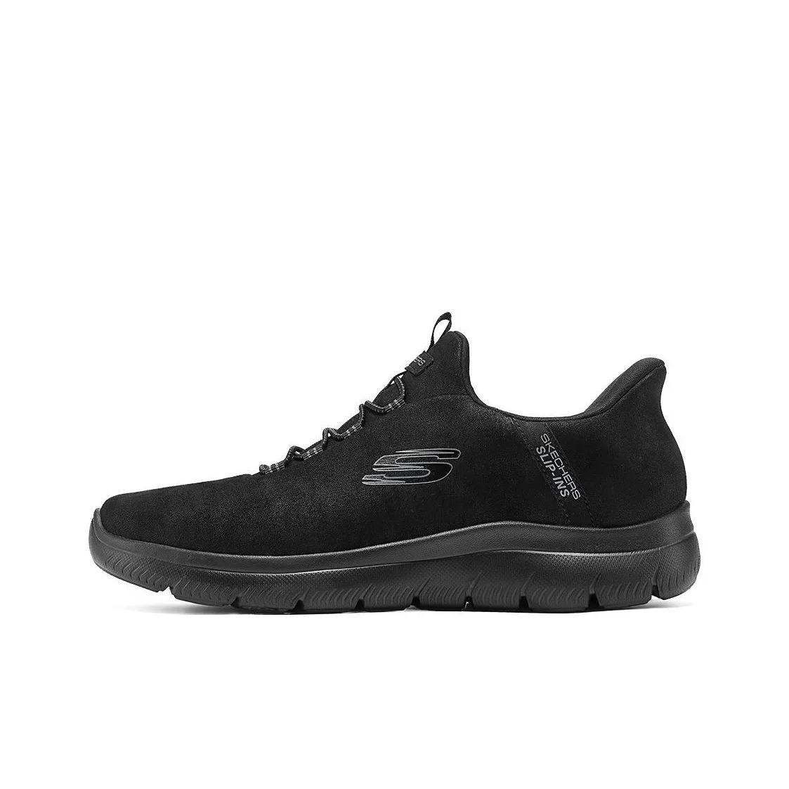 Skechers Slip Ins Low Top Casual Shoes Men's Black