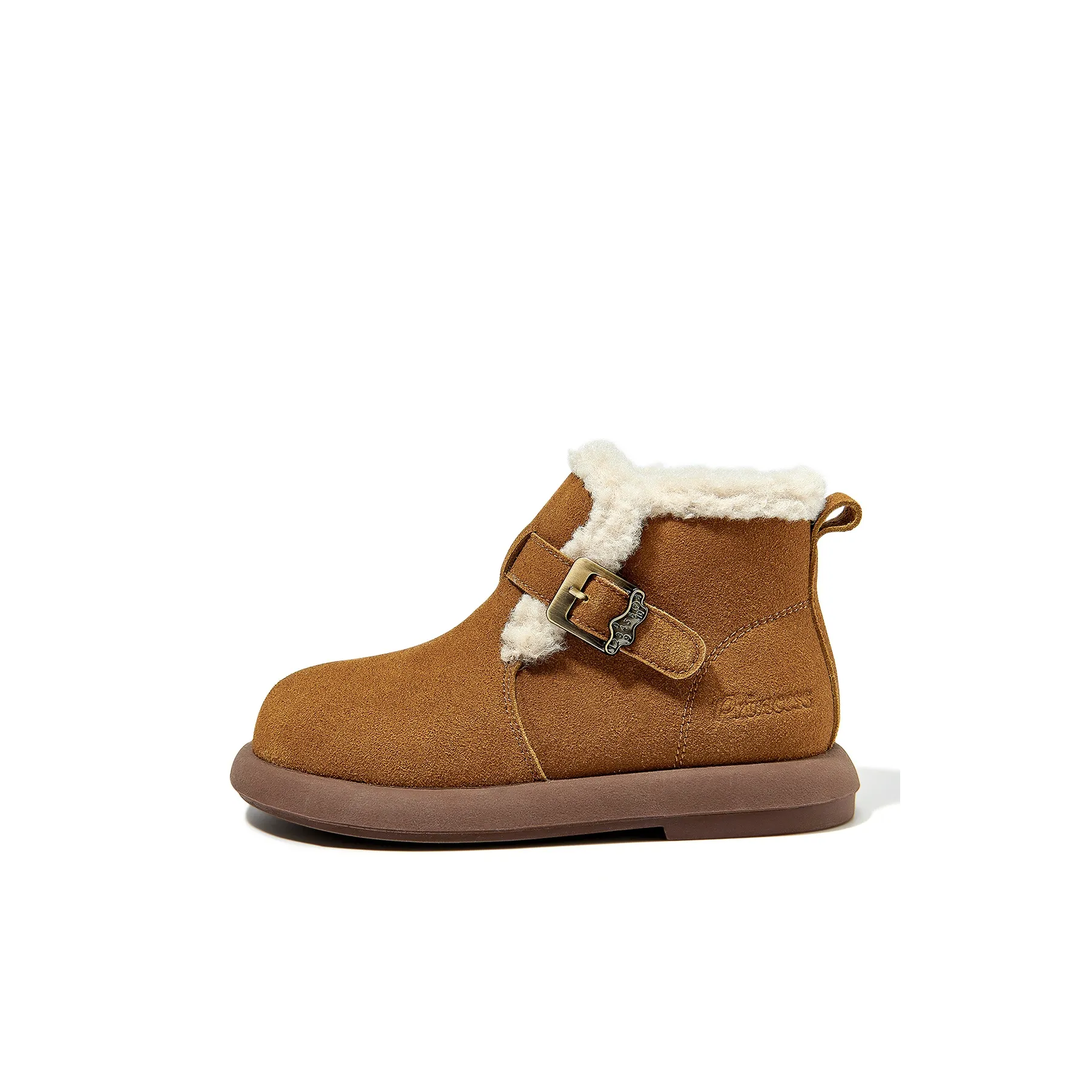 Disney противоскользящие устойчивые к истиранию термические детские ботинки светло-коричневого цвета для малышей