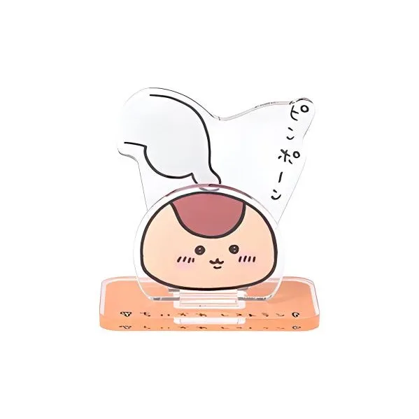 Chiikawa Dining Room Collection Chestnut Bell Push Acrylic Stands
