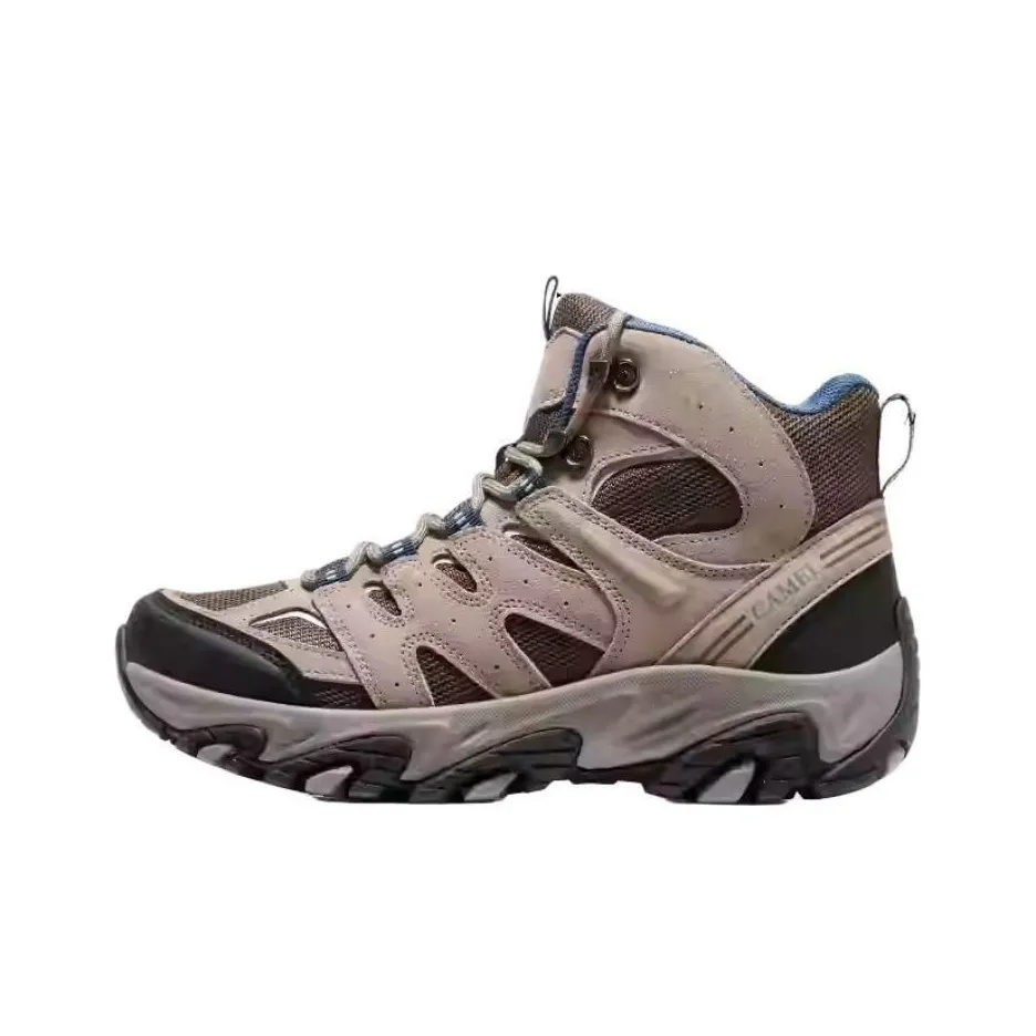 CAMEL Triumph Устойчивая к истиранию Водонепроницаемая Низ Резистентная Высокий Топ Альпинистская Обувь Женская