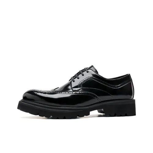 SHUPATE Мужские повседневные туфли Low Top Черные для мужчин