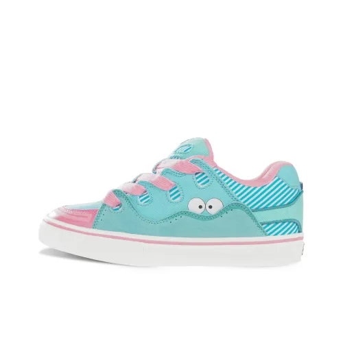 Ollieskate Кроссовки для скейтбординга Low Top Голубой и Розовый Унисекс