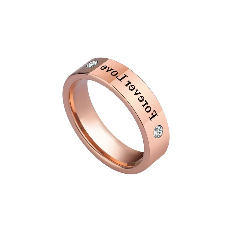 Saya Тунгстен Золото Кольца Унисекс Двухтон