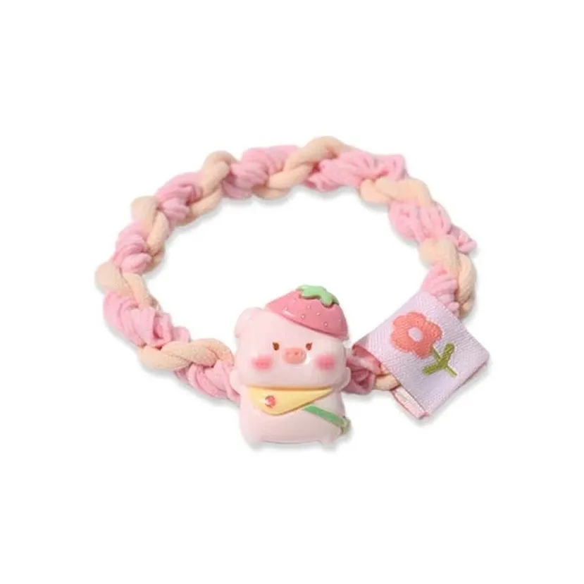 GIRATI Fabric Resin Hair Tie Women's