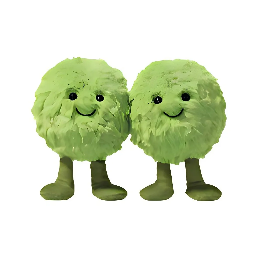 JELLYCAT Interesting Food AMUSEABLES DOT PEGGY MUSHY PEAS Pea Puree Dolls Plush Doll Small Size Tall
