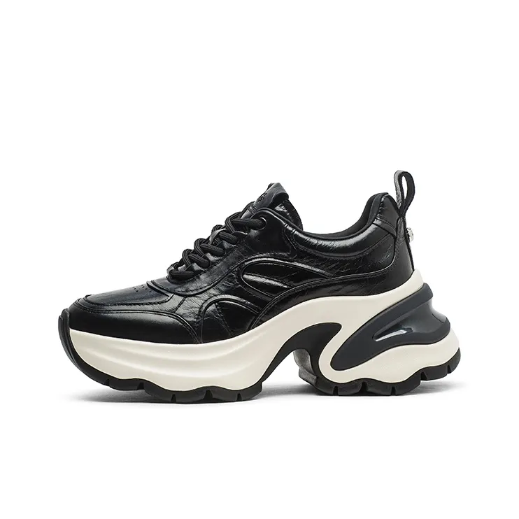 Coup de Foudre Амортизация Высота Увеличение Низкий Топ Толстая Подошва Женские 7 см