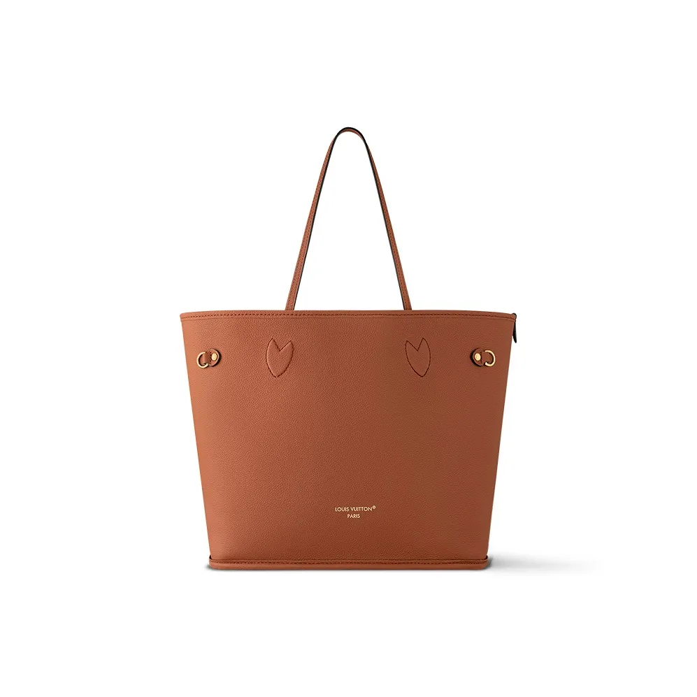 LOUIS VUITTON Neverfull Mm Inside Out Tan
