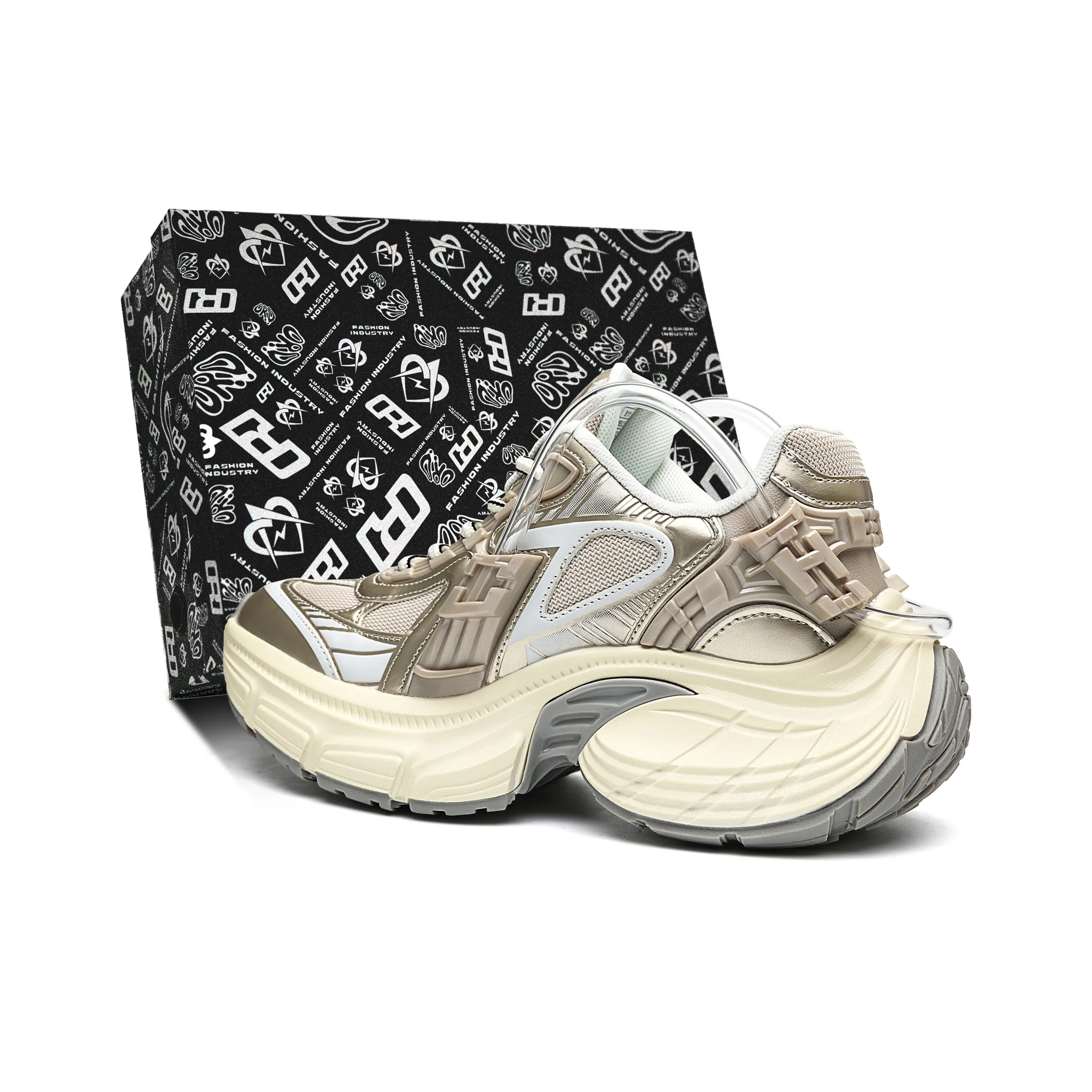 MVA Slip Resistant, Abrasion Resistant, Breathable, Impact Resistant, Lightweight Low Top Couple Chunky Sneakers Unisex