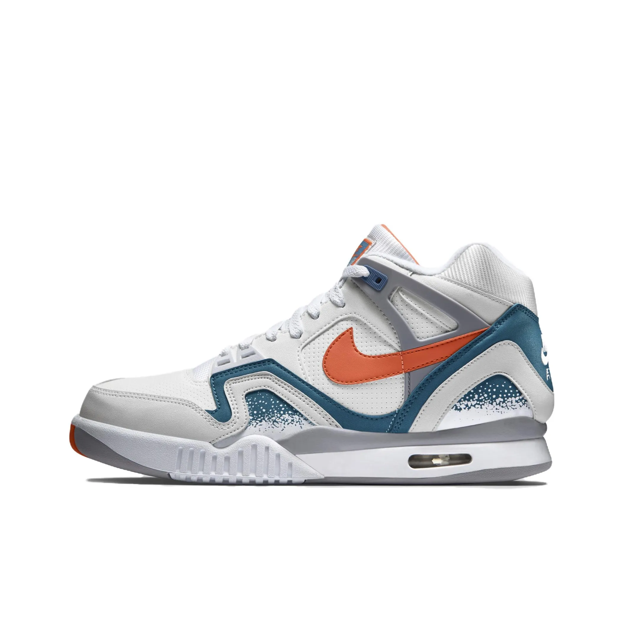 Nike Shock Absorbers Slip-Resistant Abrasion-Resistant MID Топ Тренировочные Кроссовки Мужские Белые