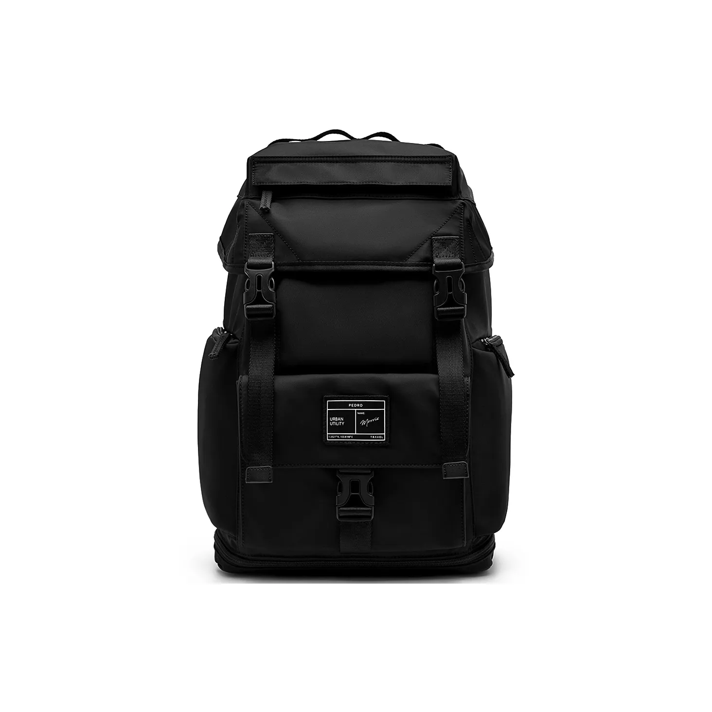PEDRO Fabric Backpack Regular Men's Black/Gray