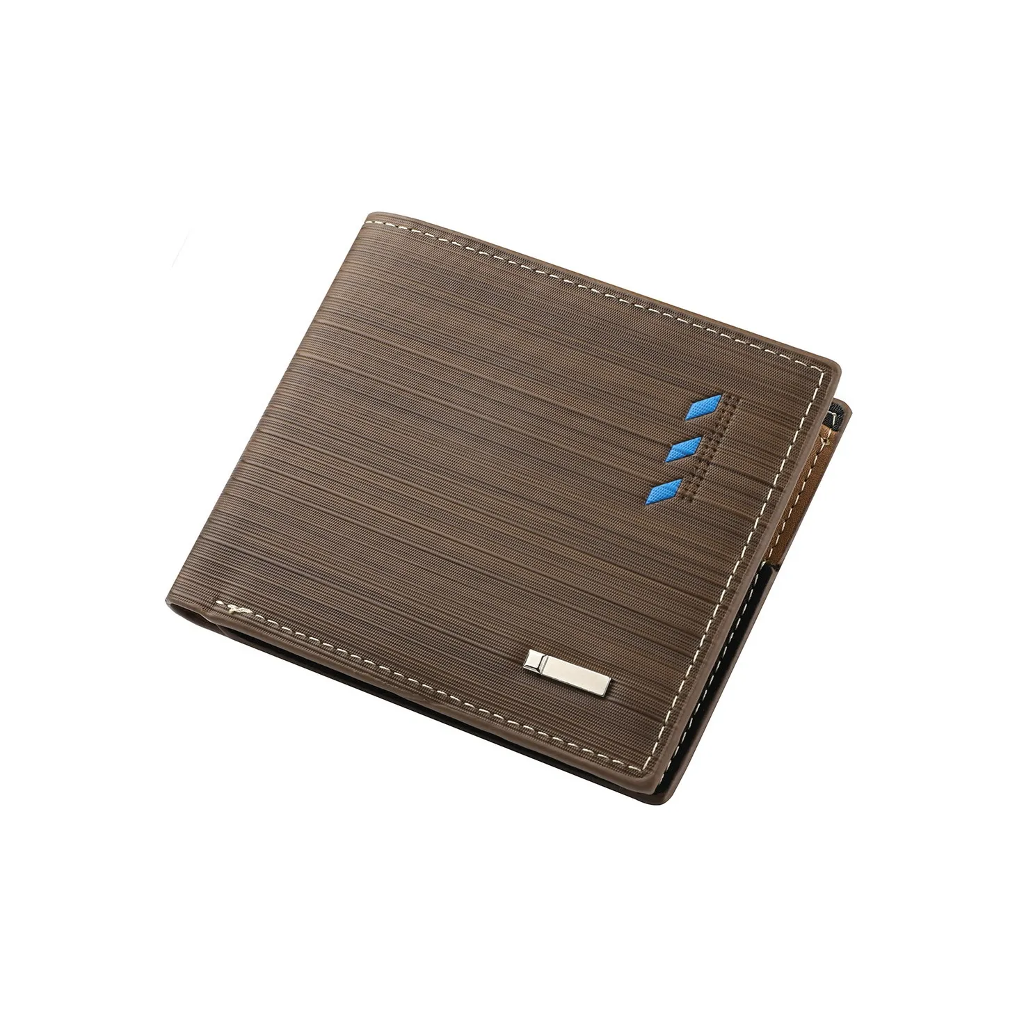 Gordon PU Wallet Regular Men's Blue/Coffee