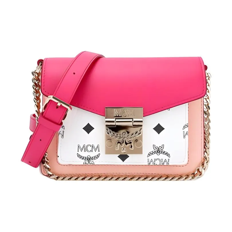 MCM Patricia Visetos Crossbody Bags