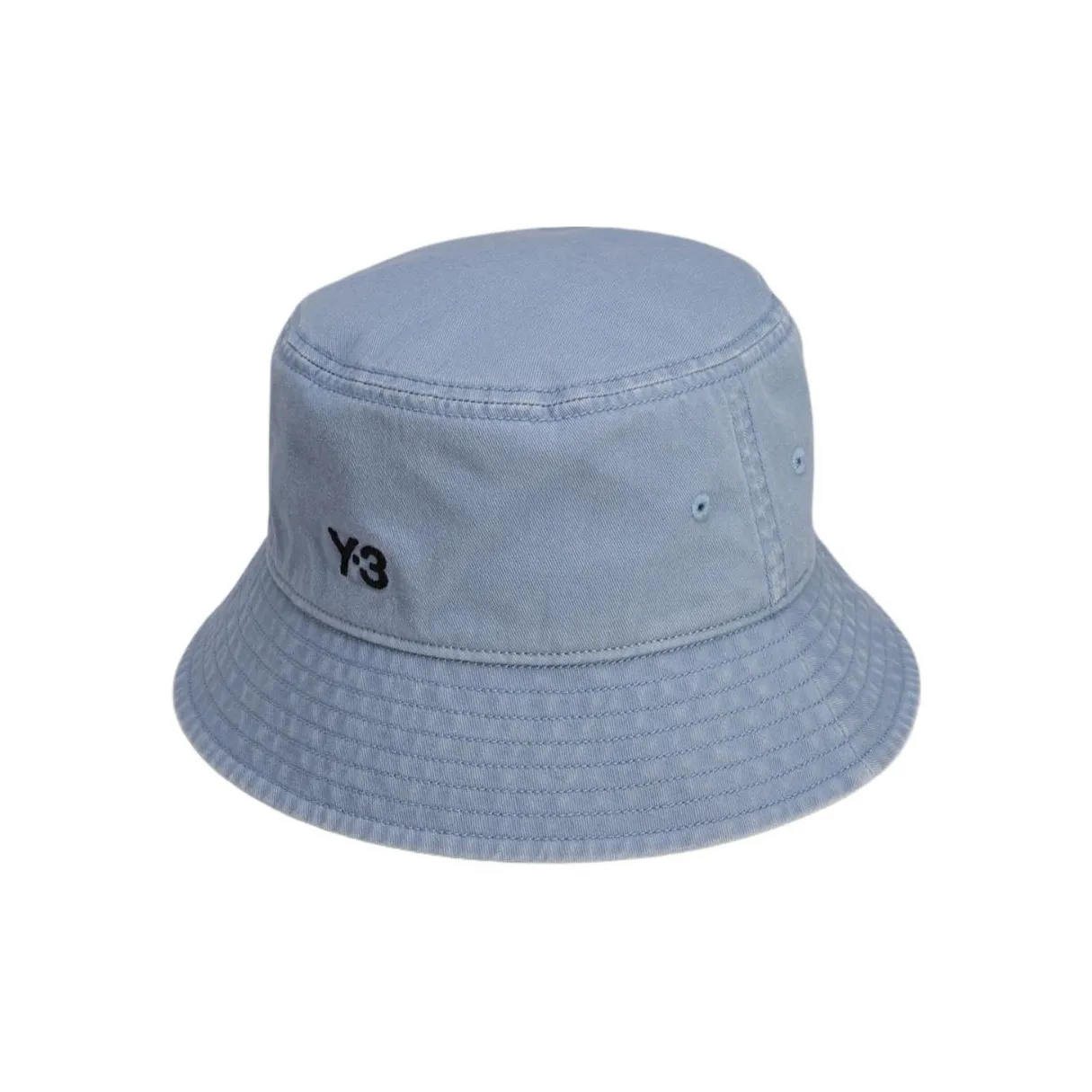 Y 3 Cotton Bucket Hats Men's Blue