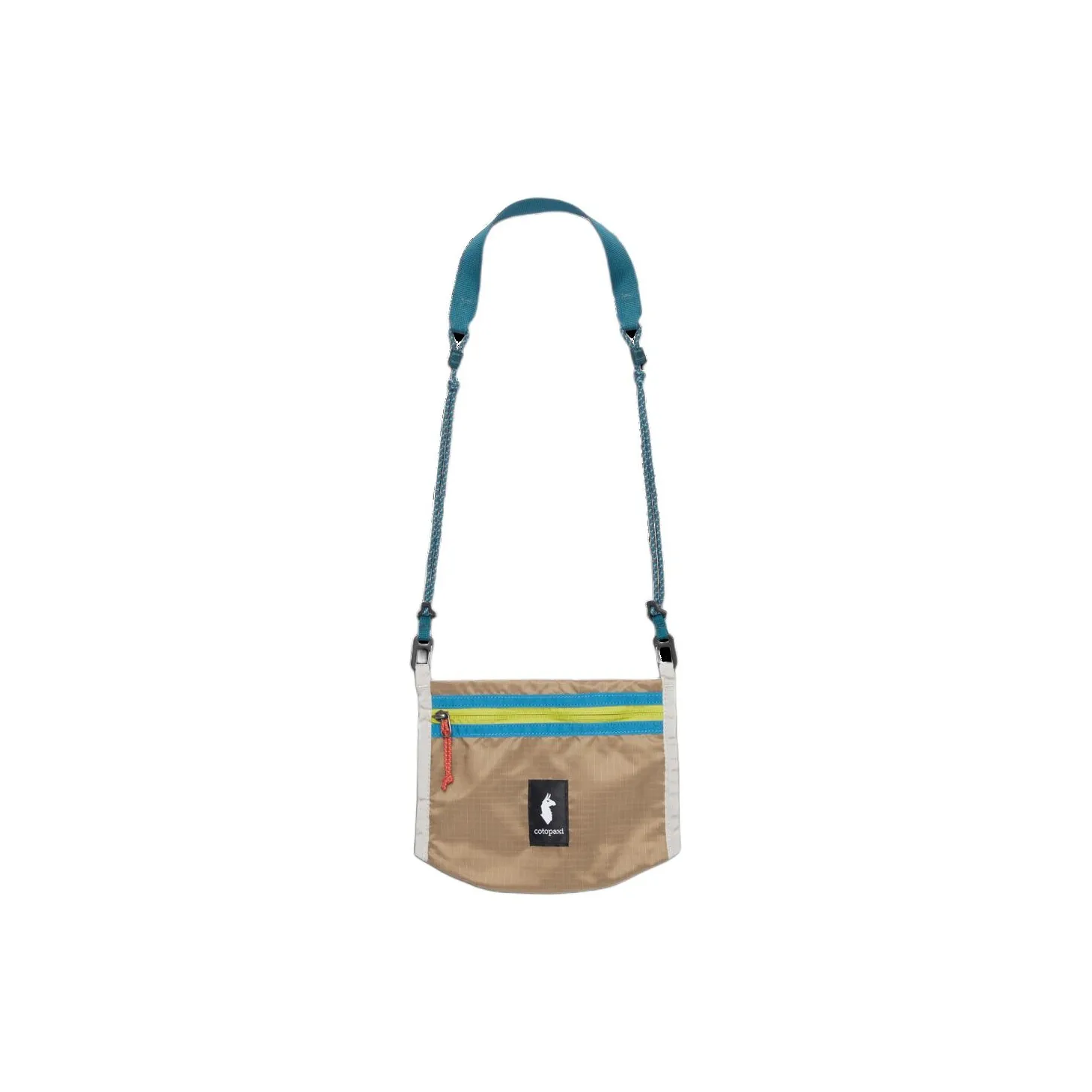 Cotopaxi Recycled Nylon Shoulder Bag, Crossbody Bag Unisex Desert