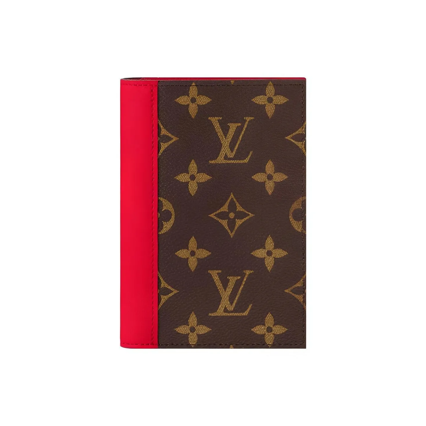 LOUIS VUITTON Passport Cover Colormania Red