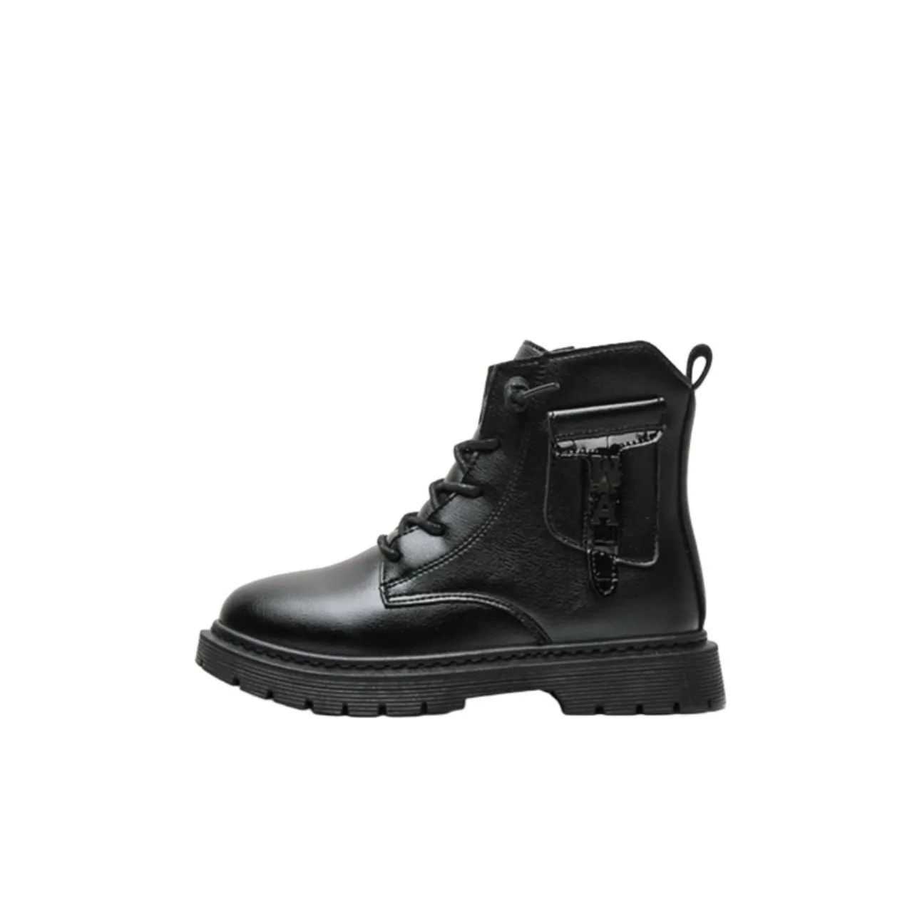 Warrior Slip-resistant Abrasion-resistant High Top Детские ботинки Черные Детские