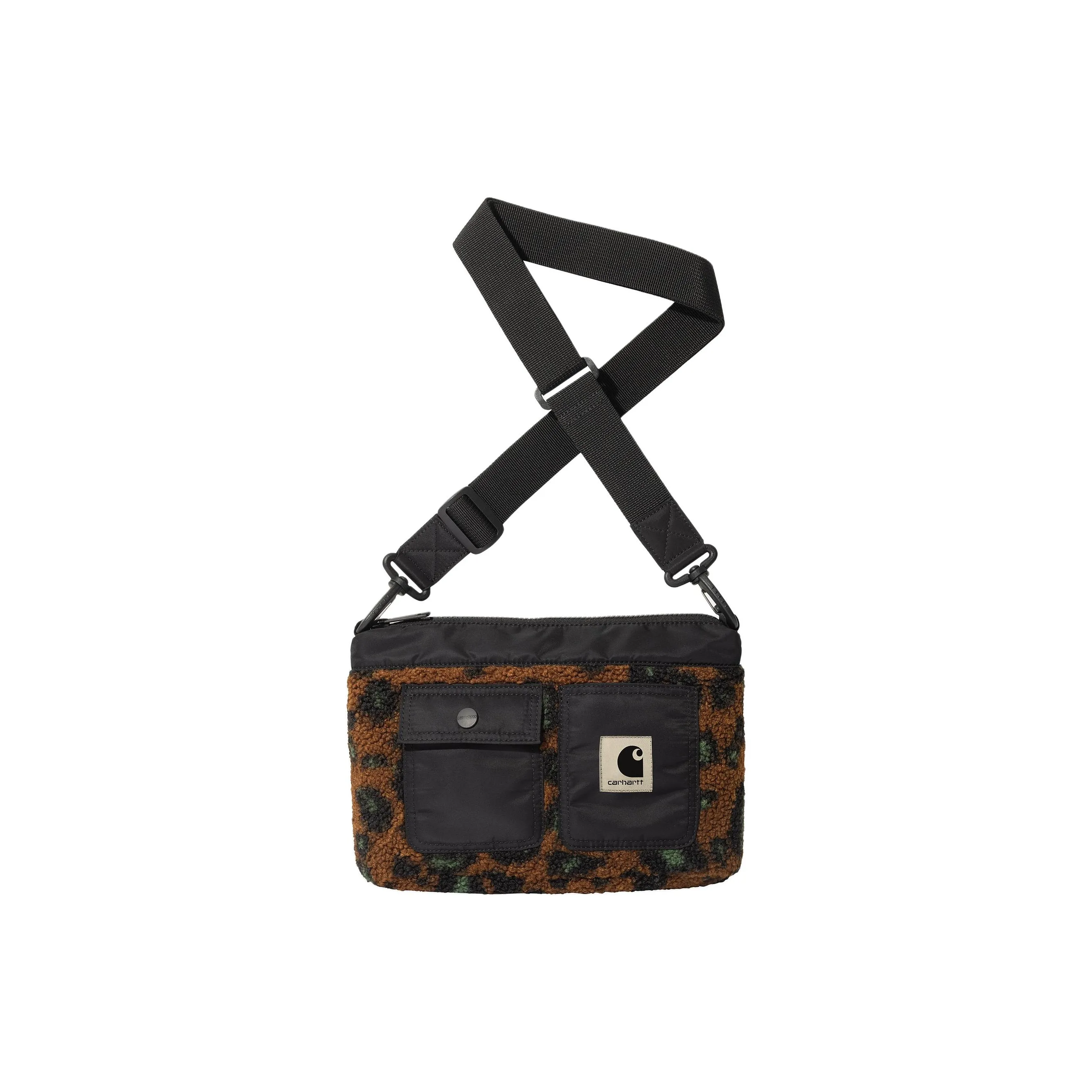 Carhartt WIP Polyester Shoulder Bag, Crossbody Bag Regular Unisex Camouflage