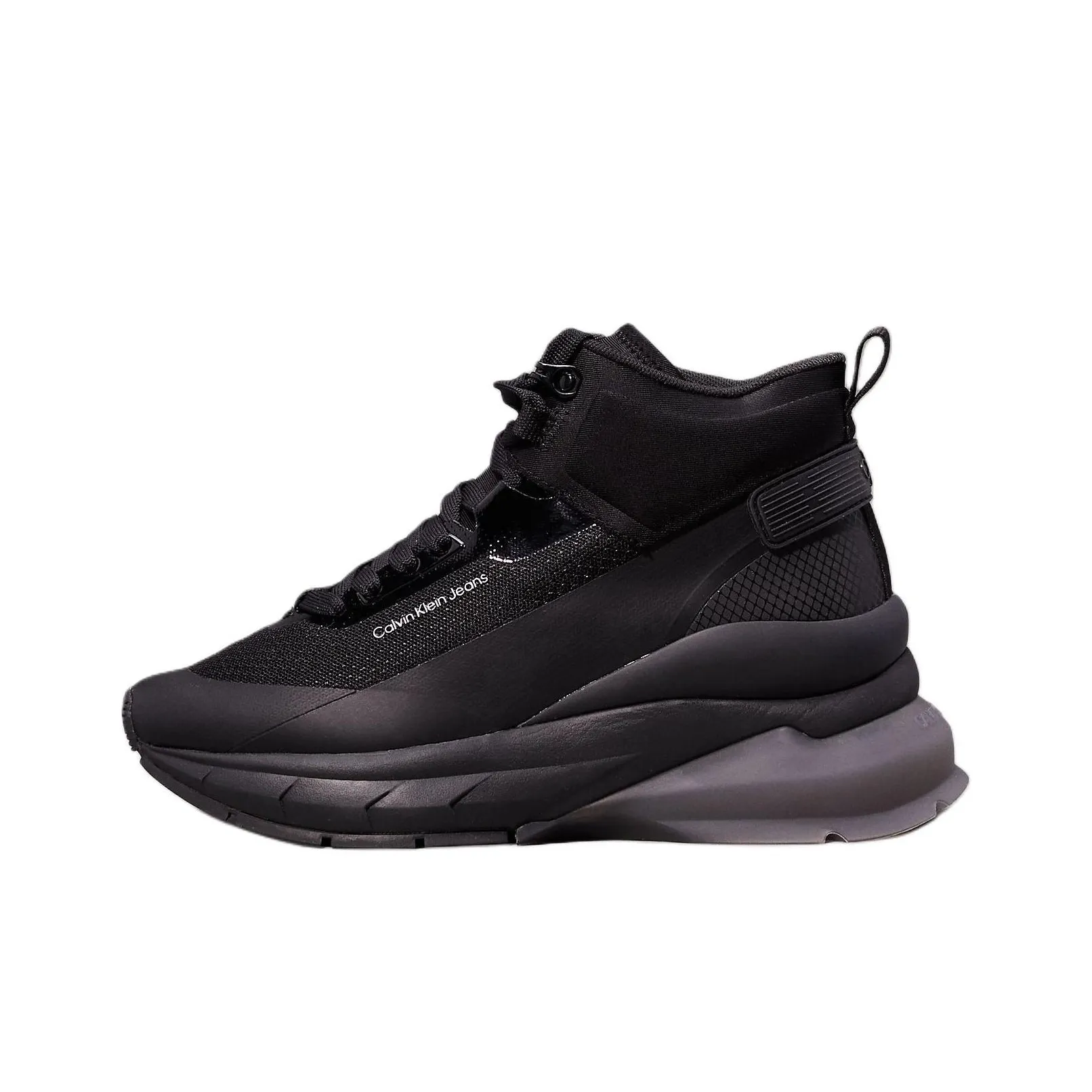 CKJ CALVIN KLEIN JEANS High Top Casual Shoes Women's Black