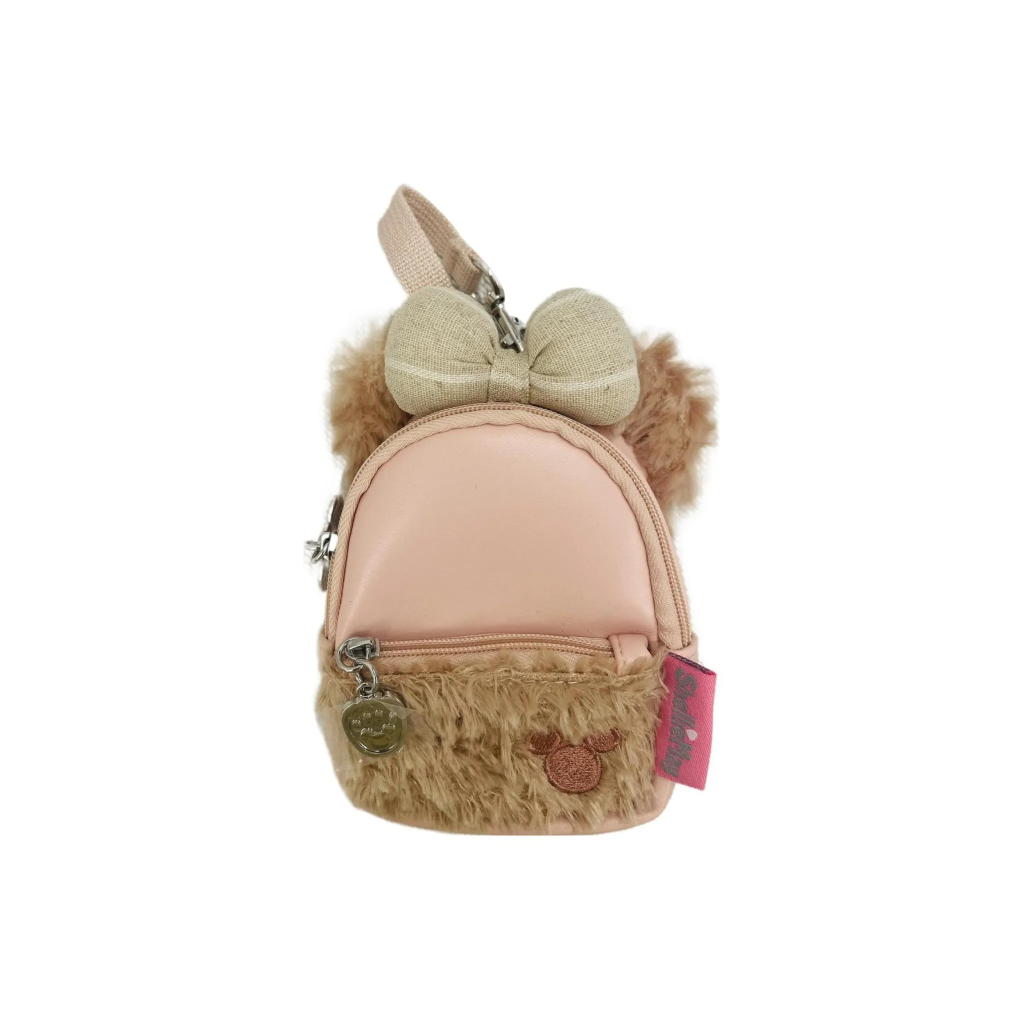 Disney ПУ (полиуретан) Маленькая подвесная сумка одно плечо через плечо кошелек для монет стандартный женский розовый