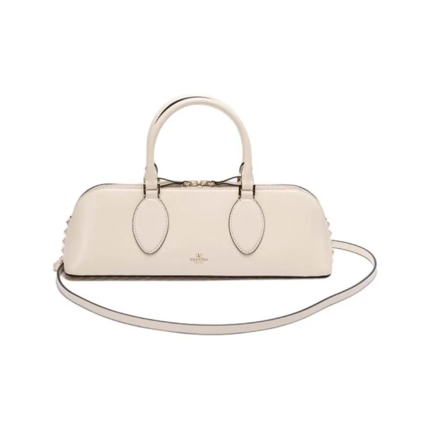 Valentino Garavani Rockstud East West Zip Up Tote Bag