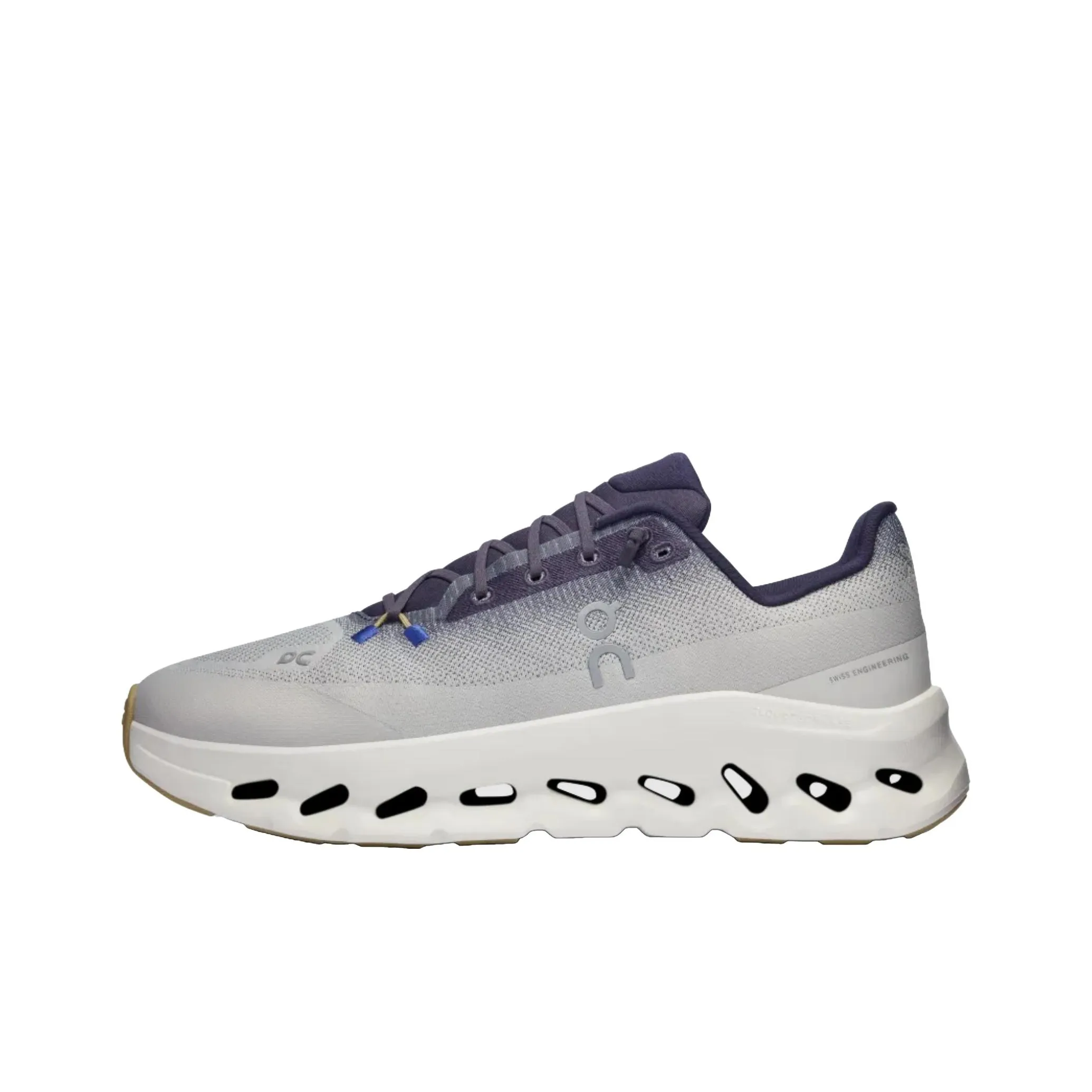 On CLOUDTILT противоскользящий устойчивый к истиранию низкий топ кэжуал мужской серый