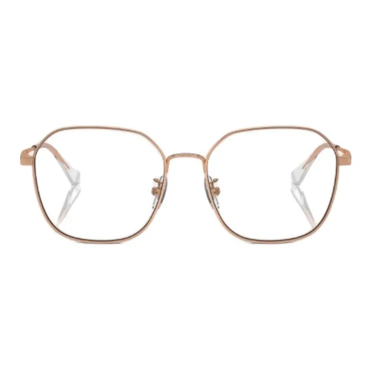 RayBan Металл Квадратные Оправы для Очков Унисекс Розовое Золото