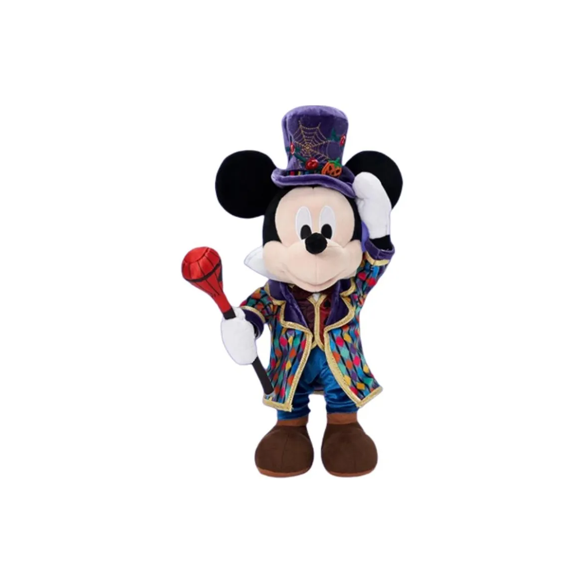 Disney Mickey Mouse 2024 Хэллоуин MICKEY AND FRIENDS Коллекция Куклы Плюшевая кукла 19 см Высота Шанхайский Дисней