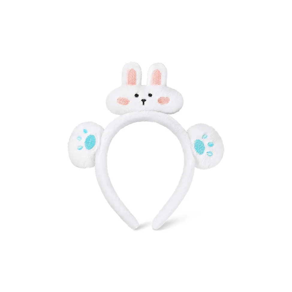 HANYUDIE Niche Advanced Velvet Headpiece Ultra Cute For Washing Masking And Makeup Quirky Atmosphere Headbands Unisex