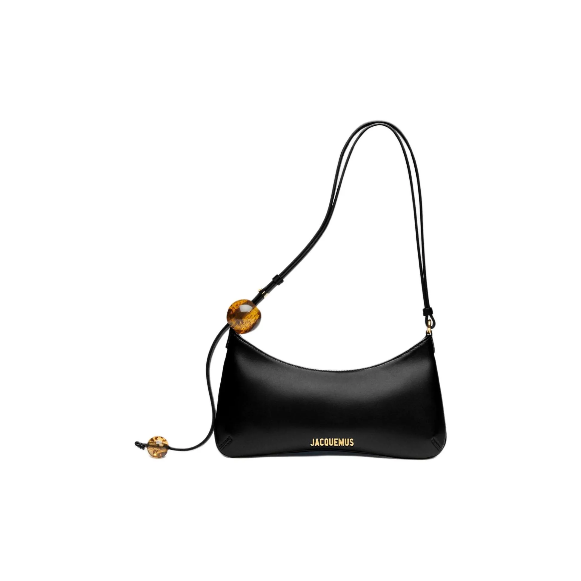 Jacquemus Calfskin Handbag, Shoulder Bag Women's Black