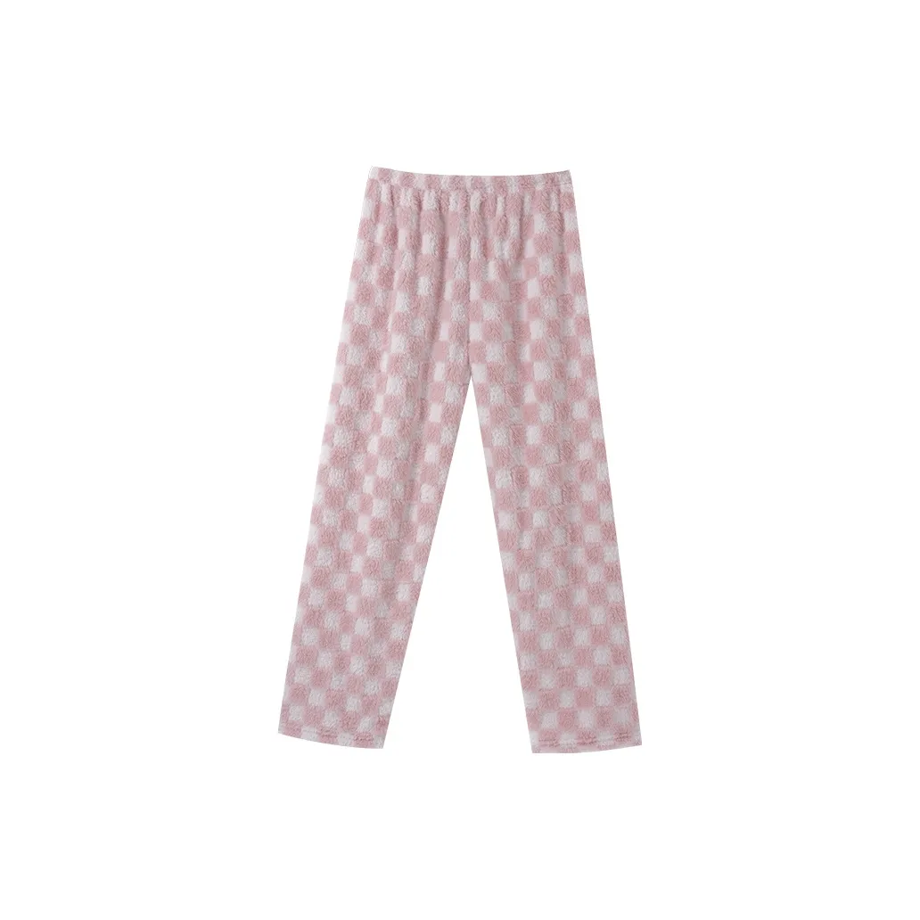 OUSHIBO Pajama Pants Women's Pink