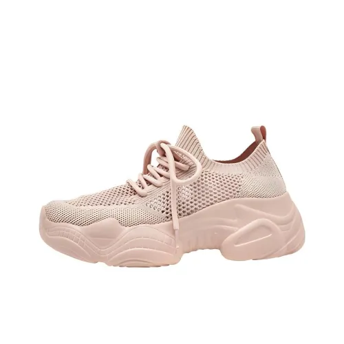 YGK Толстоподошвенные кроссовки Low Top Розовые Женские
