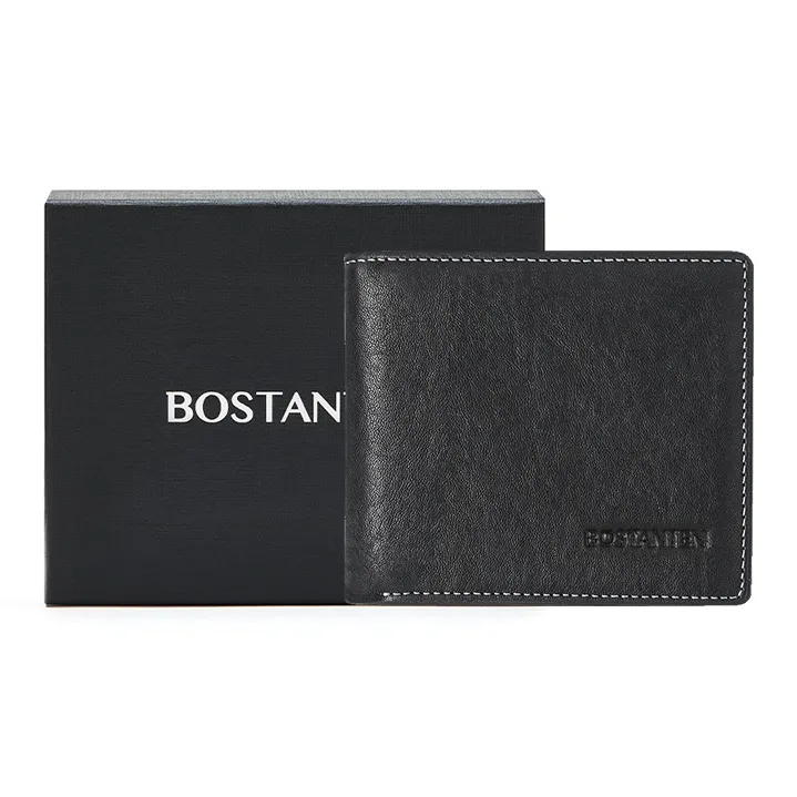 BOSTANTEN Soft And Versatile Short Wallets Regular Men's Black