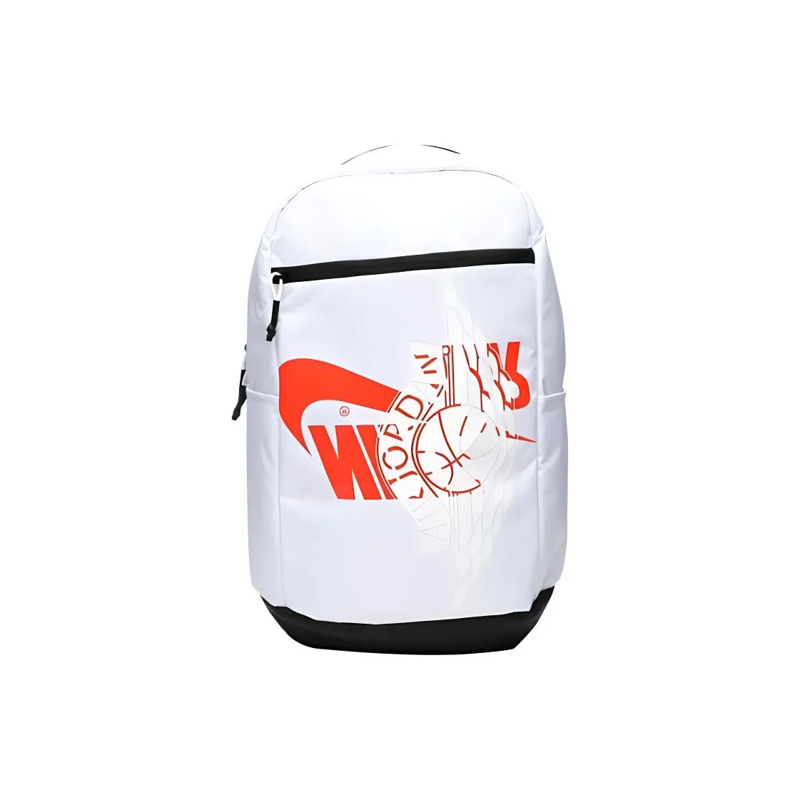 Джордан Canvas Ноутбук Сумка Баскетбольная Сумка Рюкзак Маленький Унисекс Белый