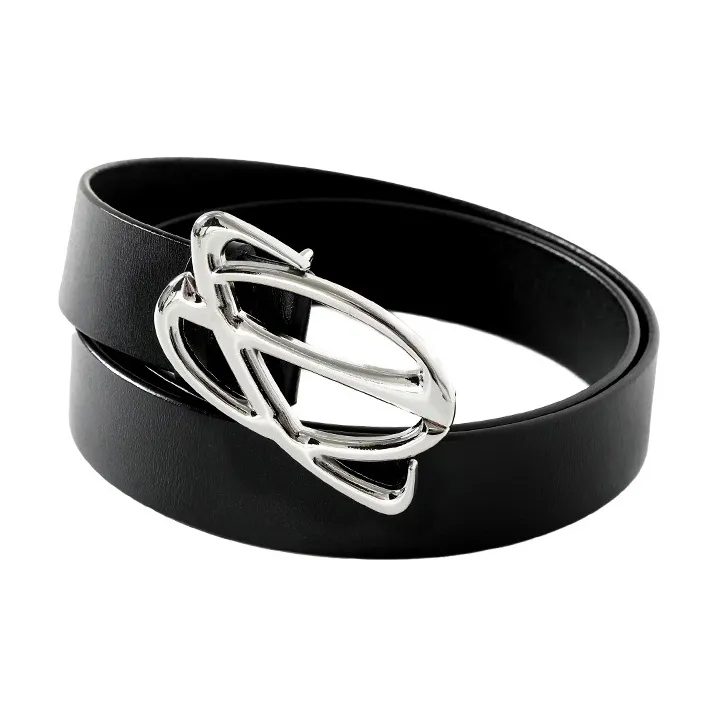 NOME Ремни из ПУ (полиуретана) кожа унисекс 3,8 см