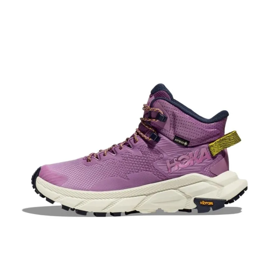 HOKA ONE ONE Trail Code GTX Противоскользящий устойчивый к истиранию высокий топ уличная обувь женский фиолетовый