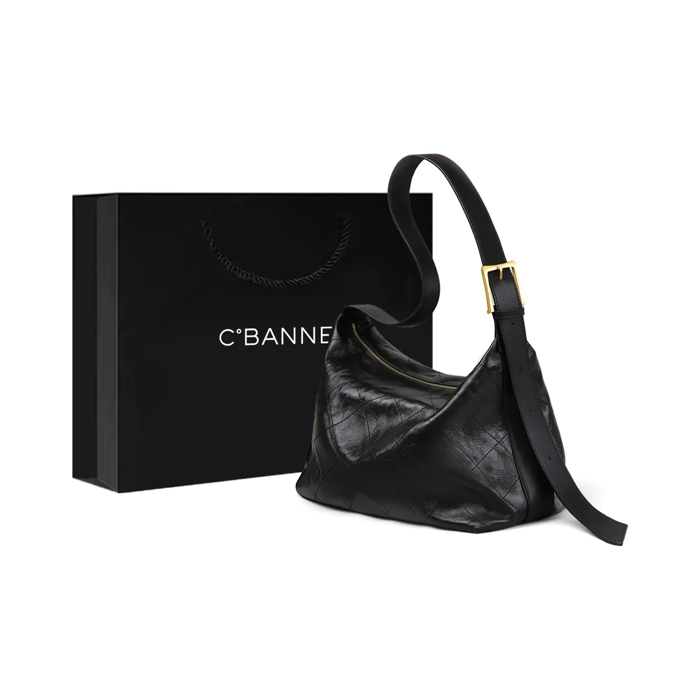C°BANNER Коровья кожа с синтетической кожей сумка через плечо сумка на плечо стандартная женская черная