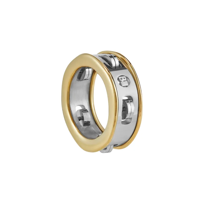 Кольца BLACKHEAD из титанового сплава унисекс