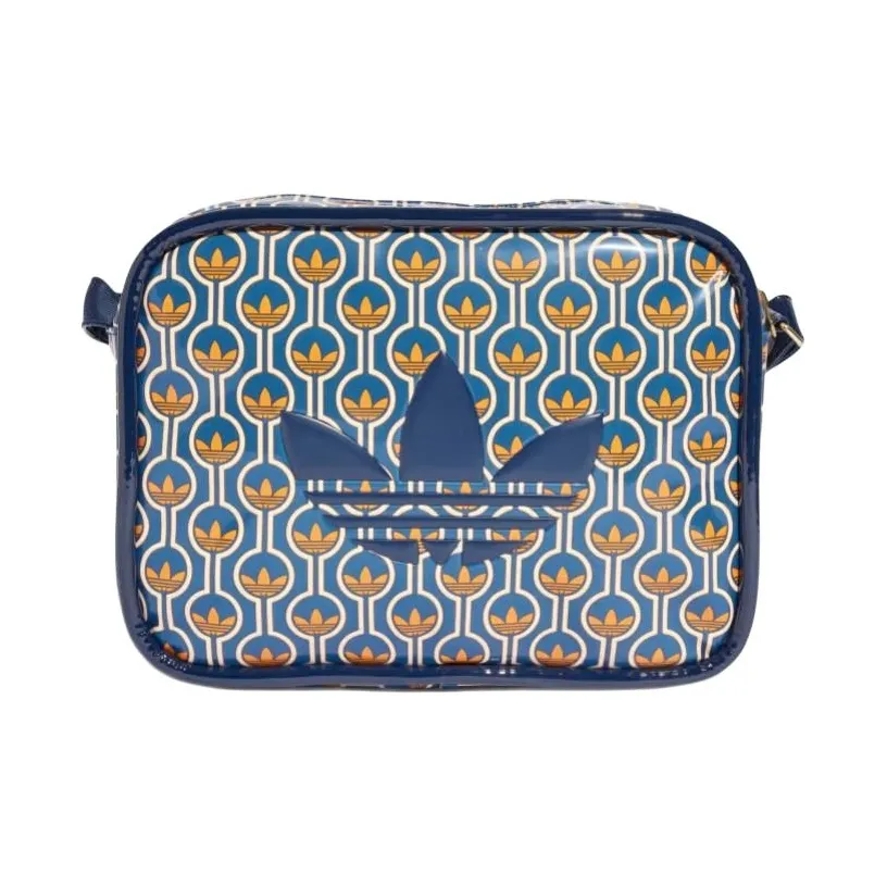 Adidas PU Airline Carry on Shoulder Bag Regular Unisex Blue 
Yellow