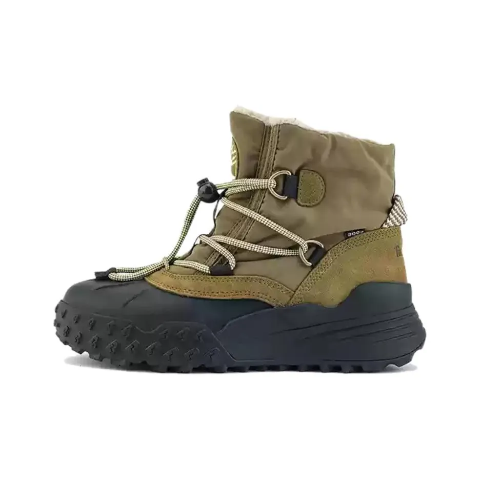 Timberland Устойчивый к истиранию Теплоизоляционные Короткие Снежные Ботинки Женские Зеленые