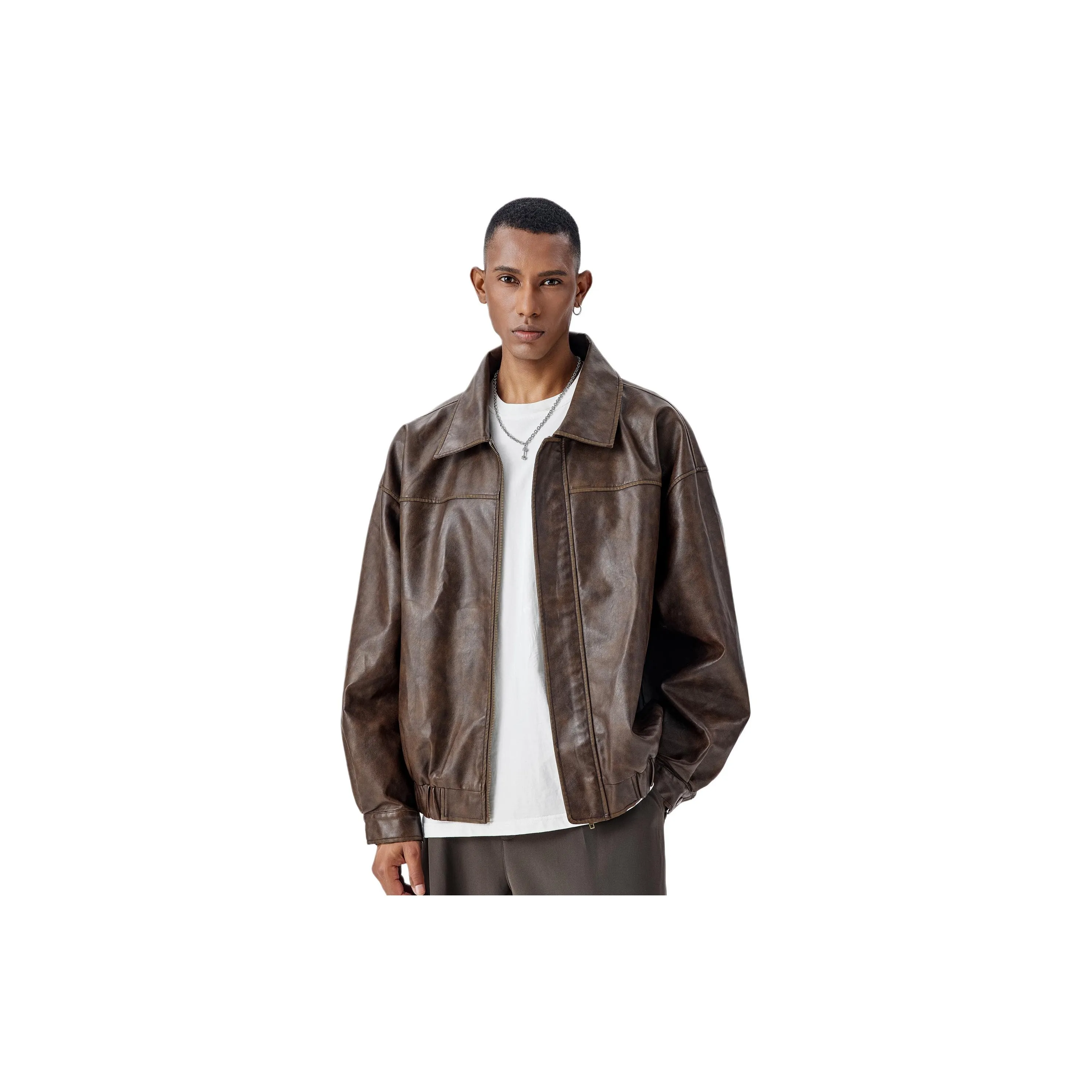 Bodydream Leather Jackets Unisex Dark Brown