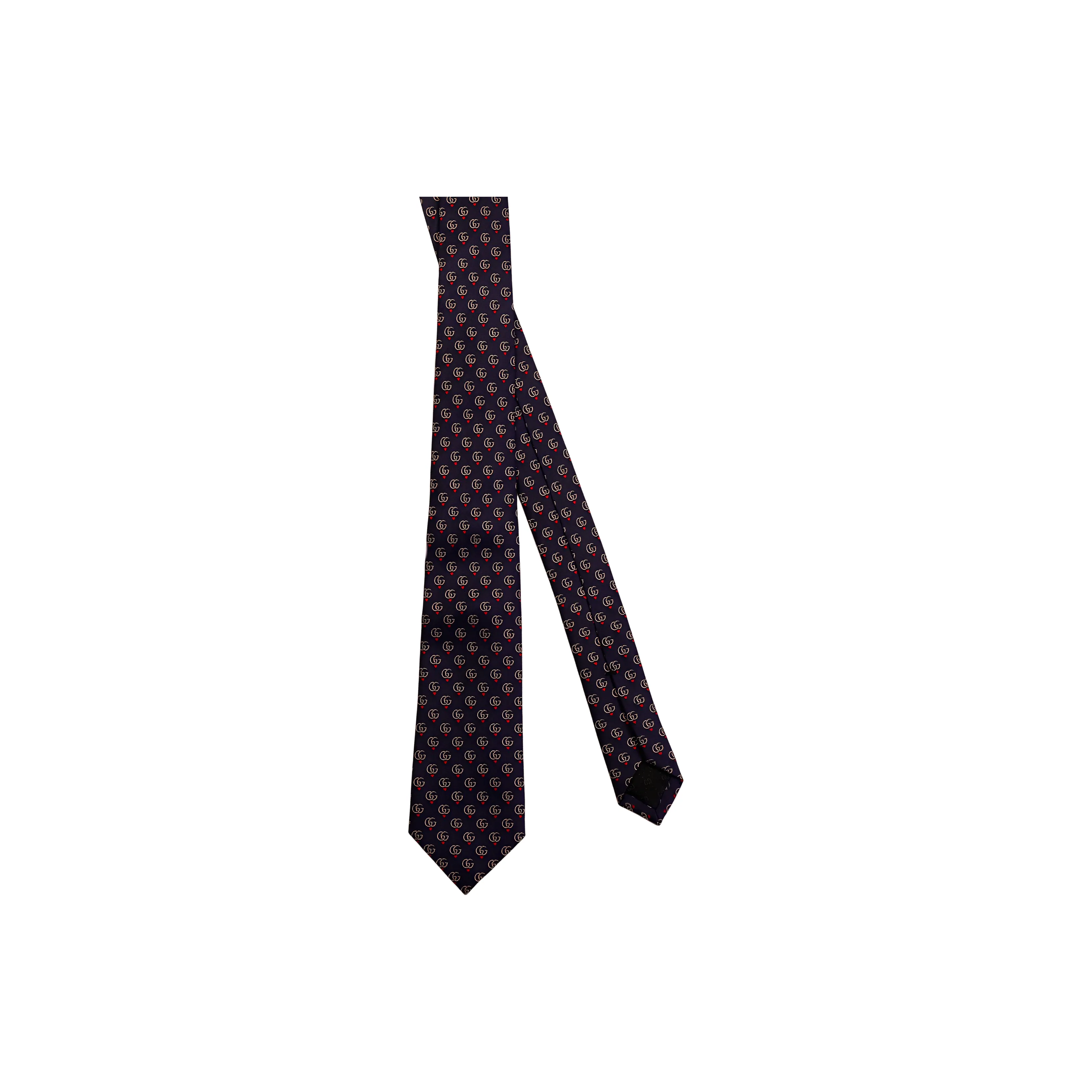 GUCCI Шелковые галстуки Navy синий Мужской
