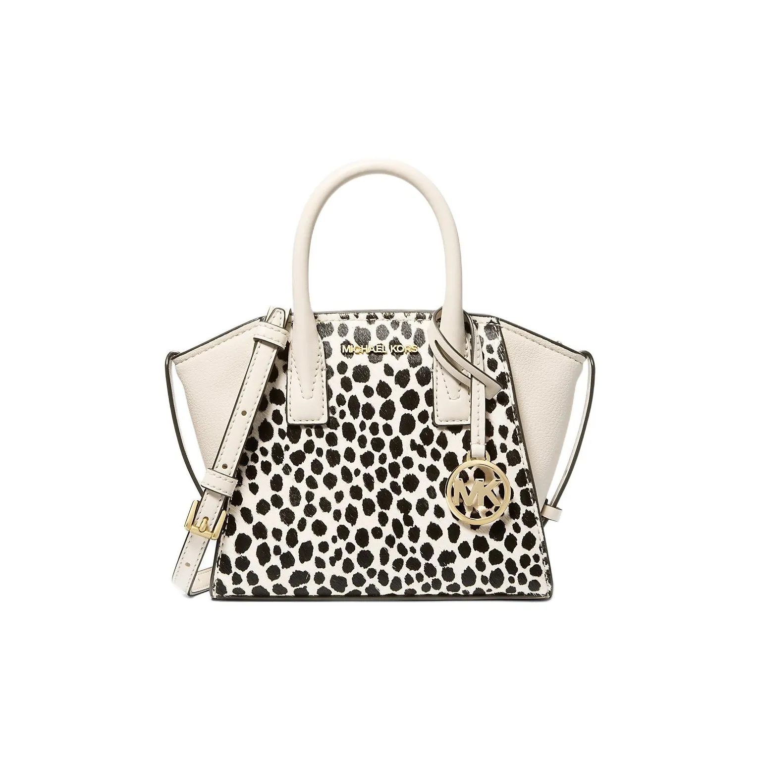 MICHAEL KORS Avril Сумка из телятины с коровьей кожей сумка через плечо сумка через плечо мини женская черный белый