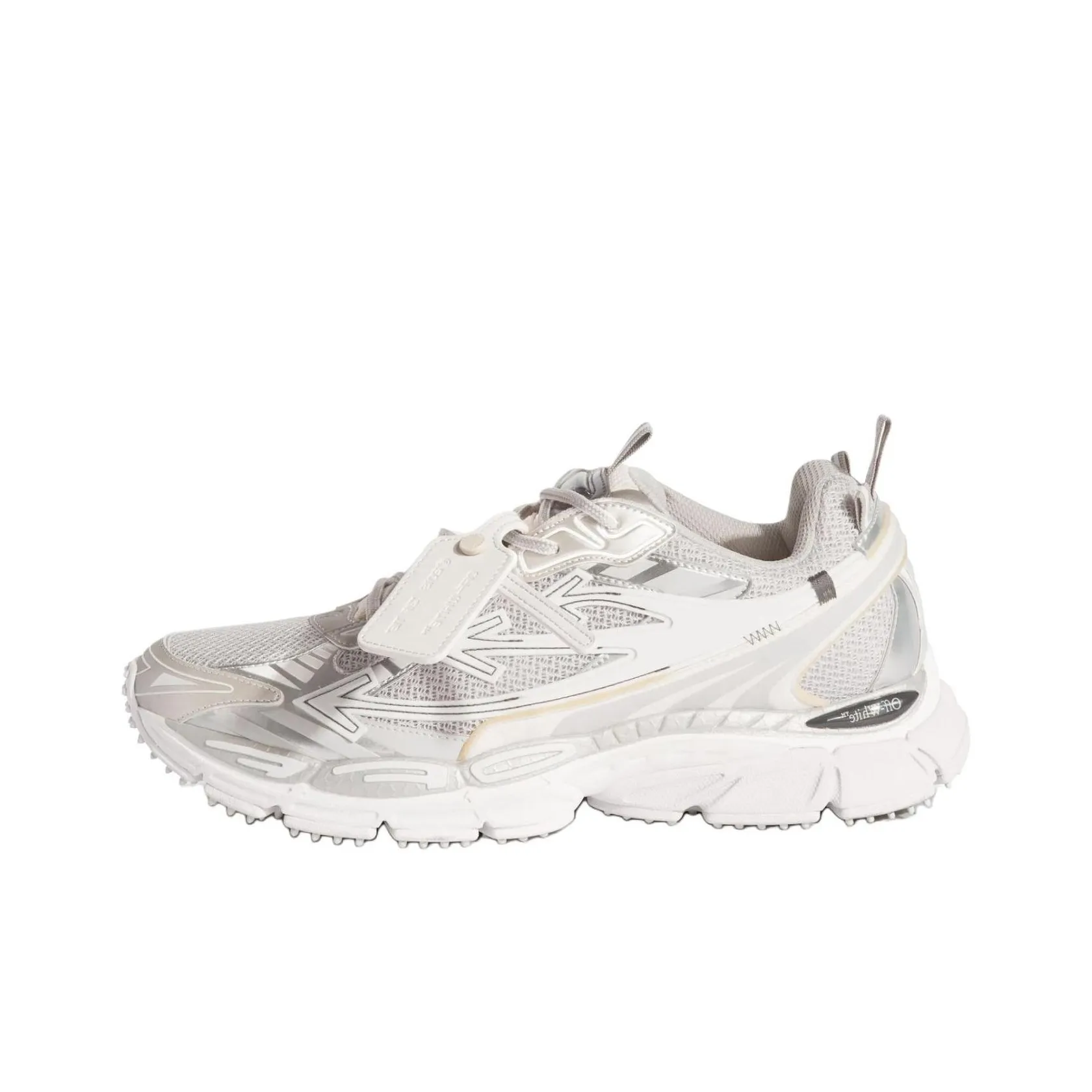 OFF WHITE Be Right Back Gray Silver