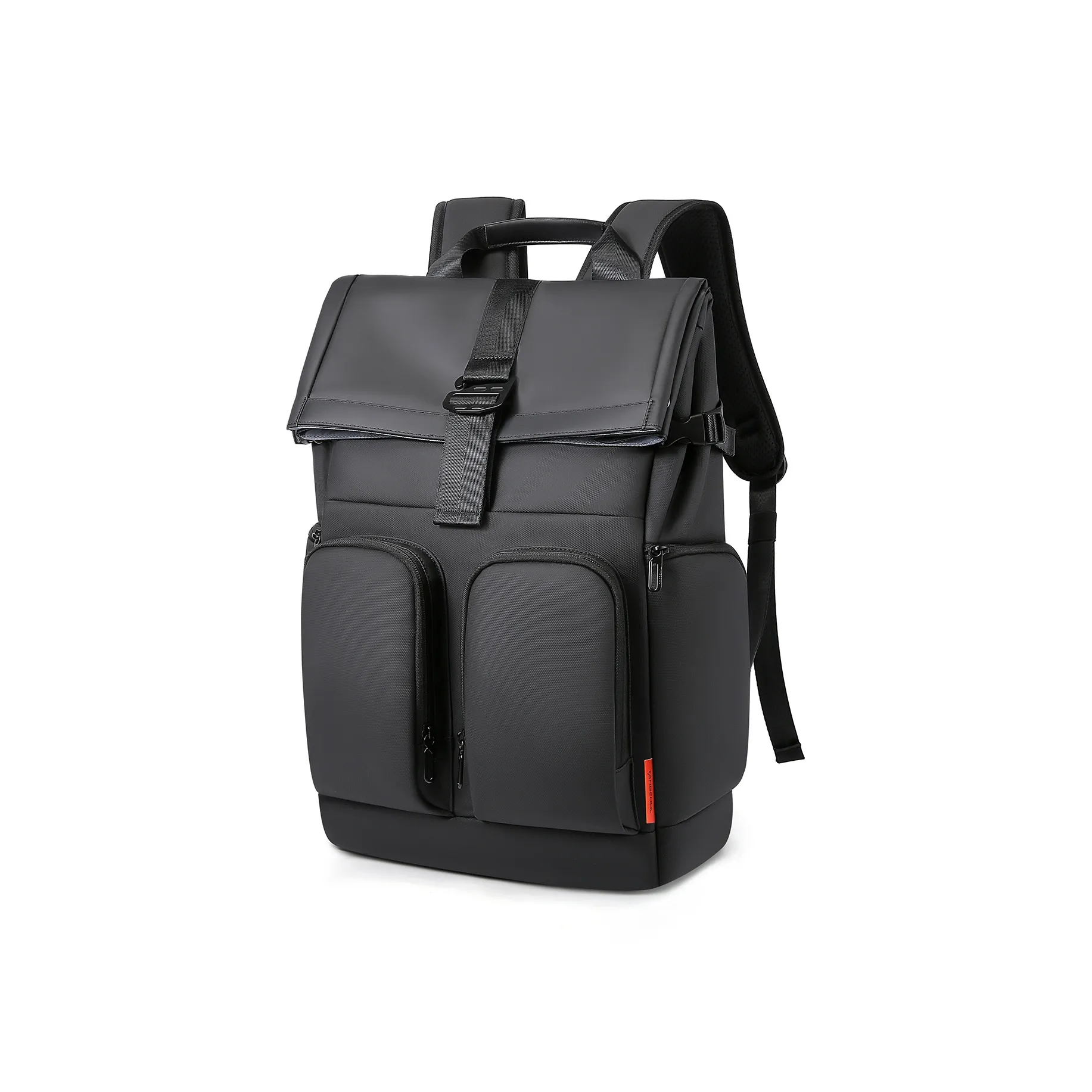 TANGCOOL Рюкзак из кожаной мембраны унисекс черный