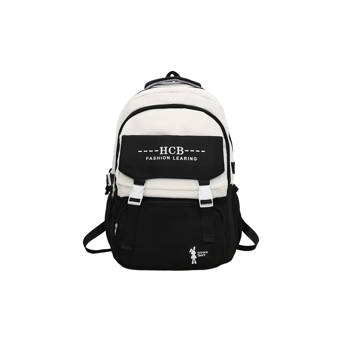 WICKBUEN Nylon Backpack Large Size Unisex Multicolor
