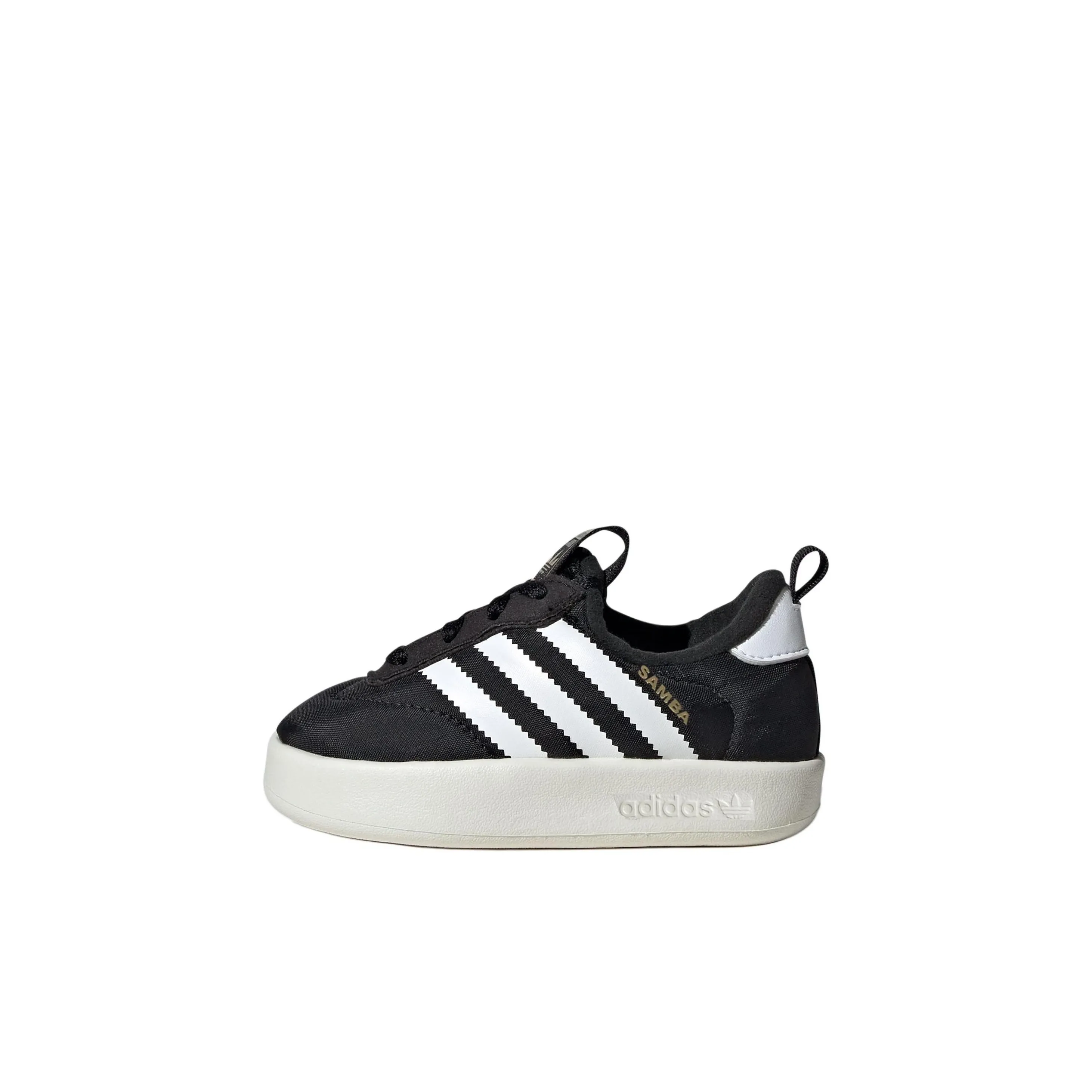 Adidas Originals Samba Slip-resistant Abrasion-resistant Низкий топ Обувь для малышей Черный Infant и Toddler
