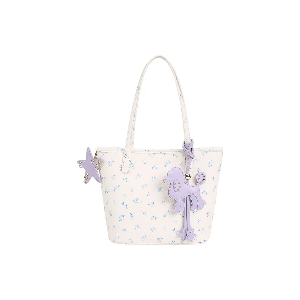 ECODAY ECOD Сумка из синтетической кожи модная нишевая сумка через плечо обычная женская экрю