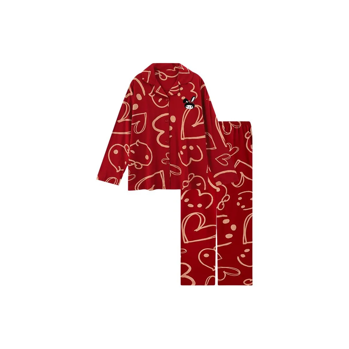 Bejirog Pajama Set Women's Image Color