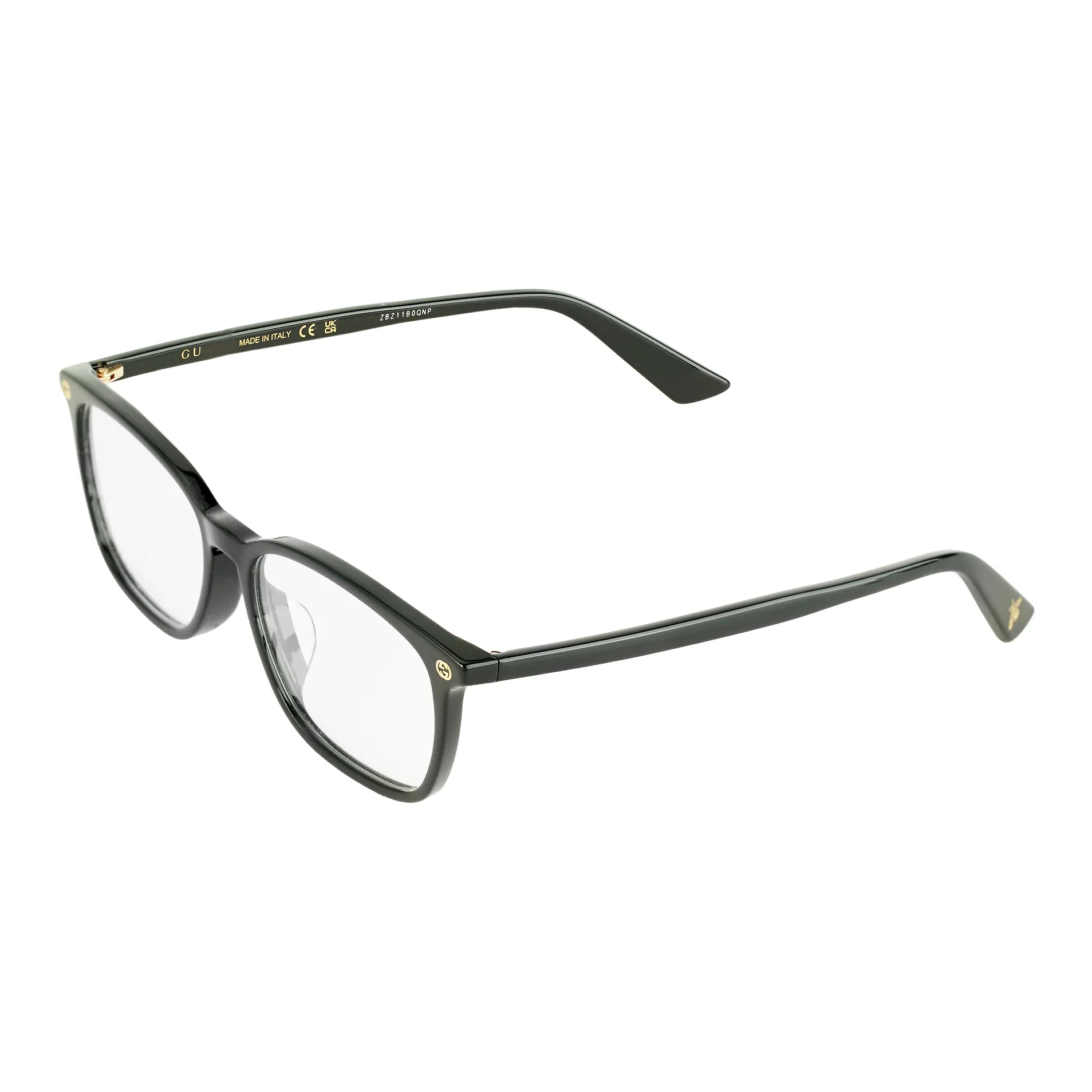 GUCCI Пластина And Металл Квадрат Оправы для очков Унисекс